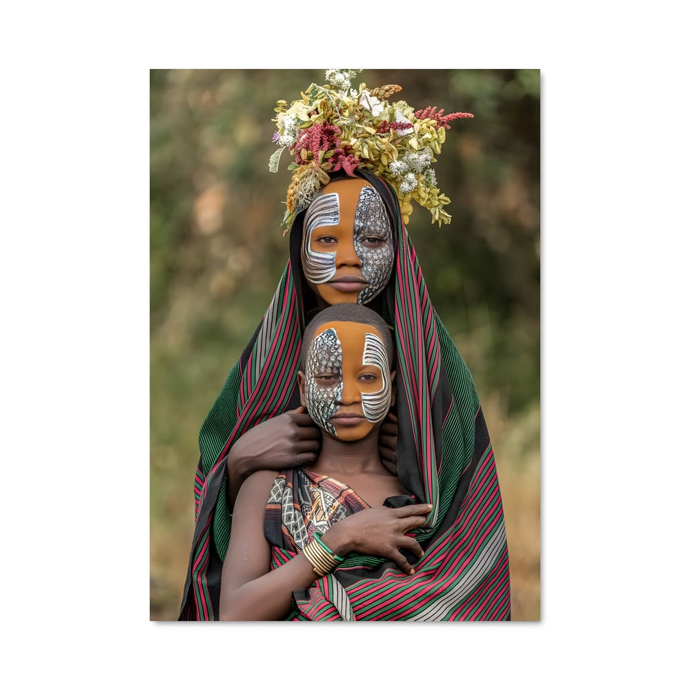 Poster Visage Enchanté