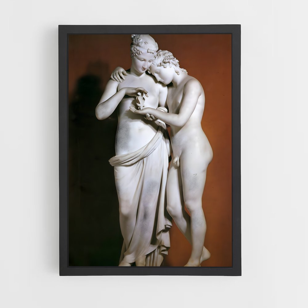 ap-cupid and psyche canova-5 cadre Noir
