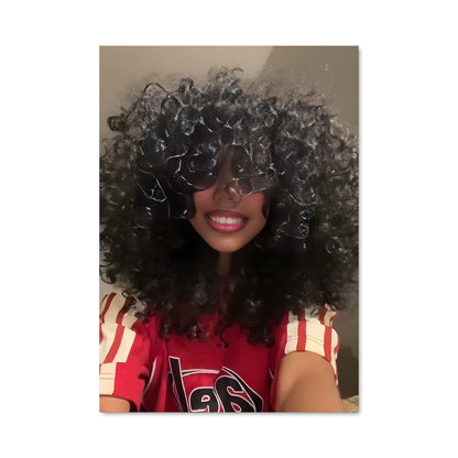 Poster Cheveux Envoûtants