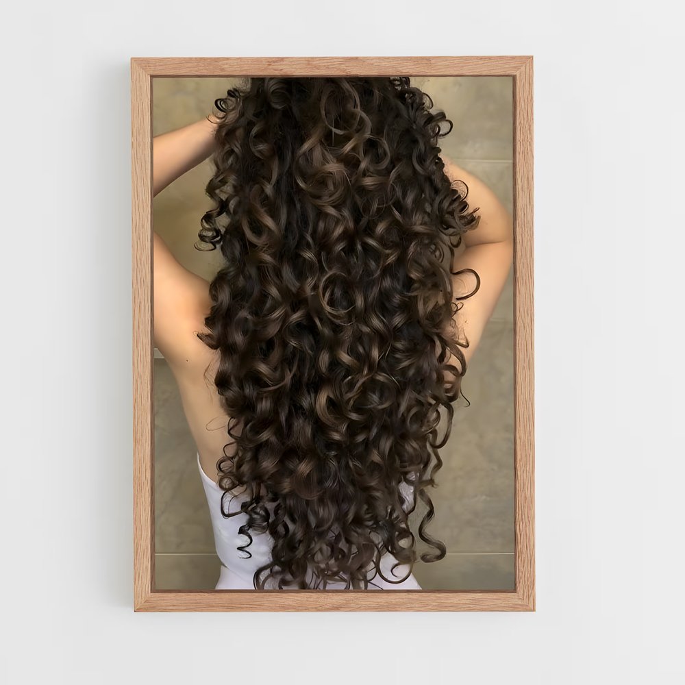 ap-curly hair-1 cadre Bois clair