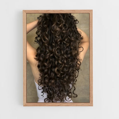 ap-curly hair-1 cadre Bois clair