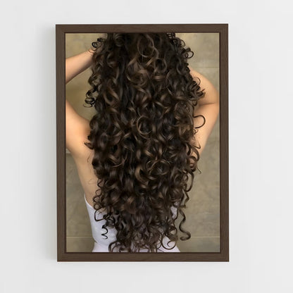 ap-curly hair-1 cadre Bois foncé