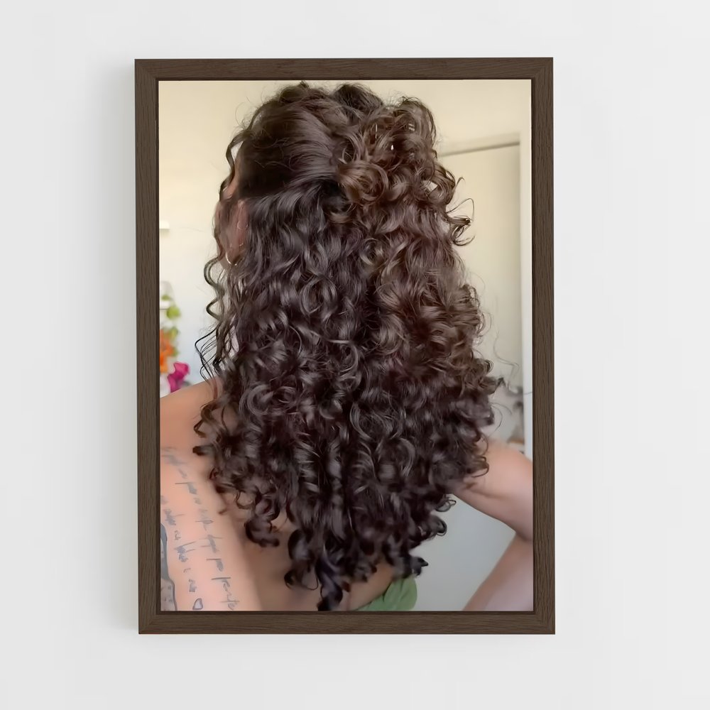 ap-curly hair-3 cadre Bois foncé
