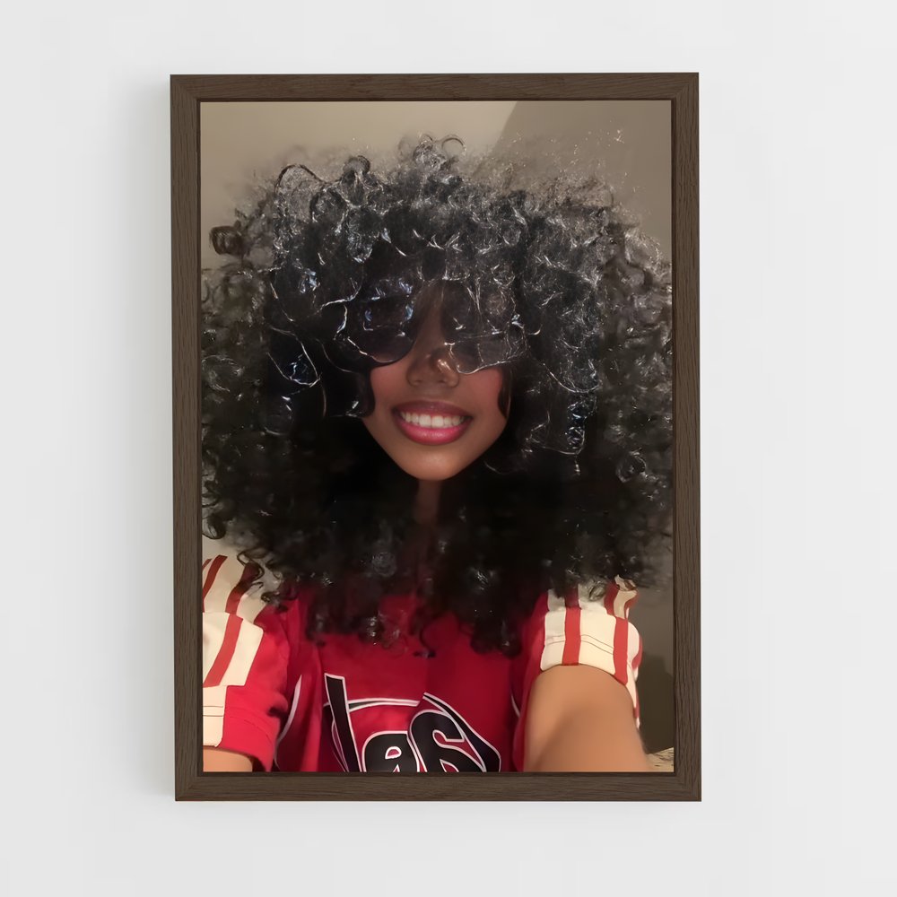 ap-curly hair-4 cadre Bois foncé