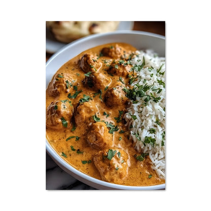Poster Curry Épicé