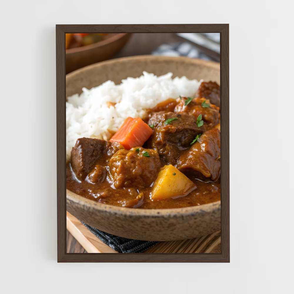 ap-curry-5 cadre Bois foncé