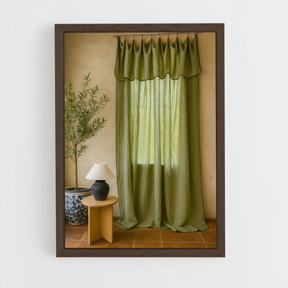 ap-curtains-1 cadre Bois foncé