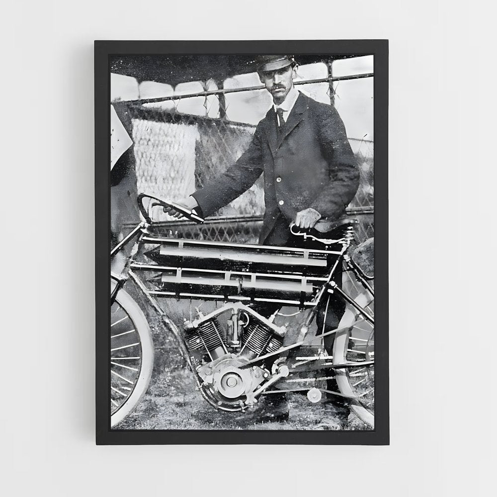 ap-curtiss motorcycles-1 cadre Noir