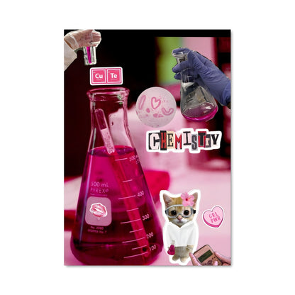 Poster Alchimie Féline