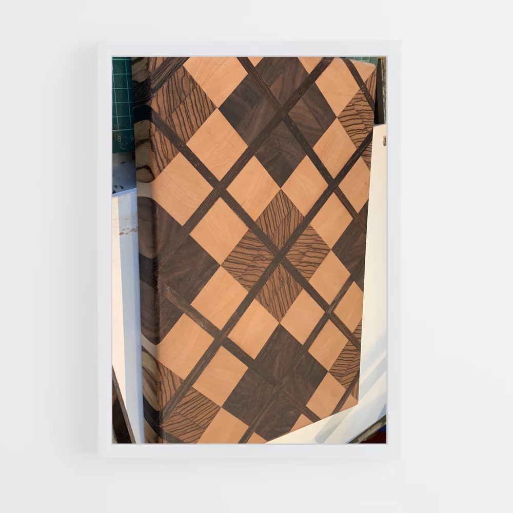 ap-cutting board-1 cadre Blanc