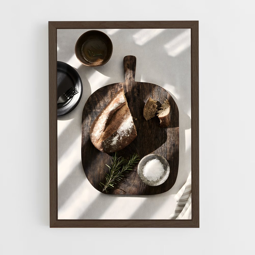 ap-cutting board-2 cadre Bois foncé
