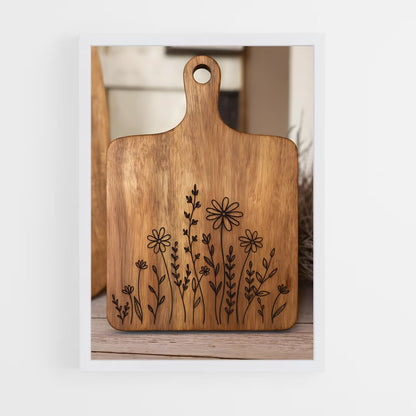 ap-cutting board-3 cadre Blanc