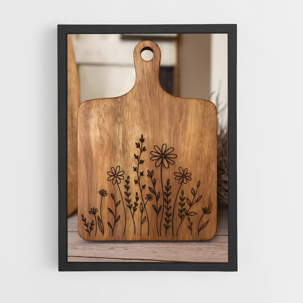 ap-cutting board-3 cadre Noir