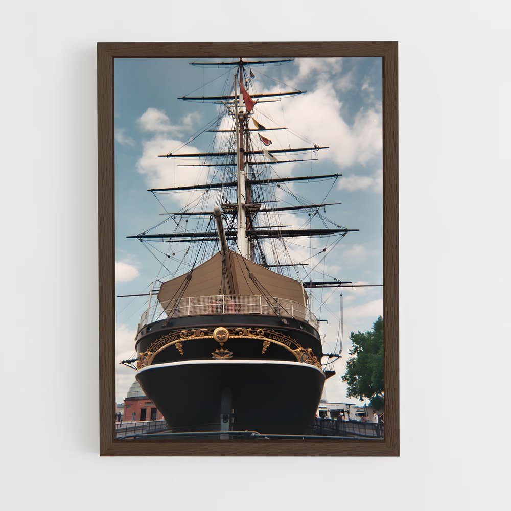 ap-cutty sark-6 cadre Bois foncé