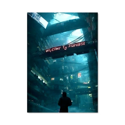 Poster Neon Tunnels