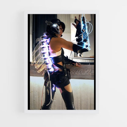 ap-cyberpunk-18 cadre Blanc