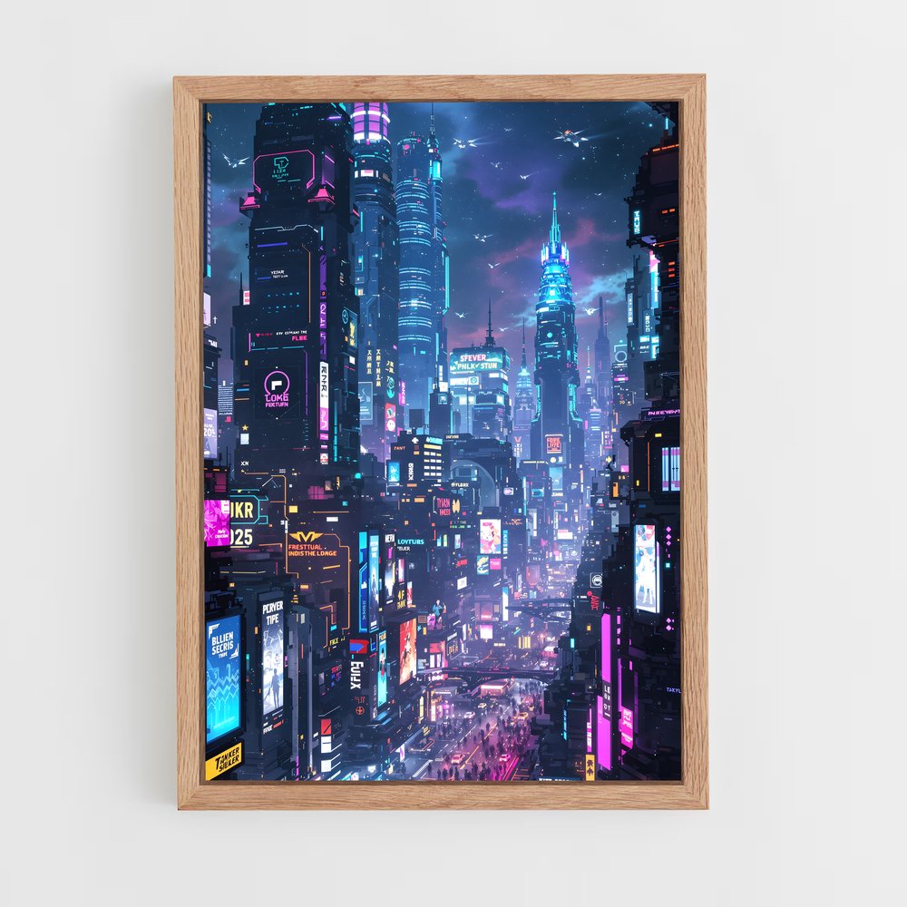 ap-cyberpunk-20 cadre Bois clair