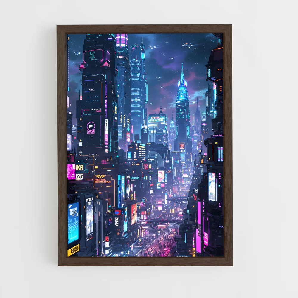 ap-cyberpunk-20 cadre Bois foncé