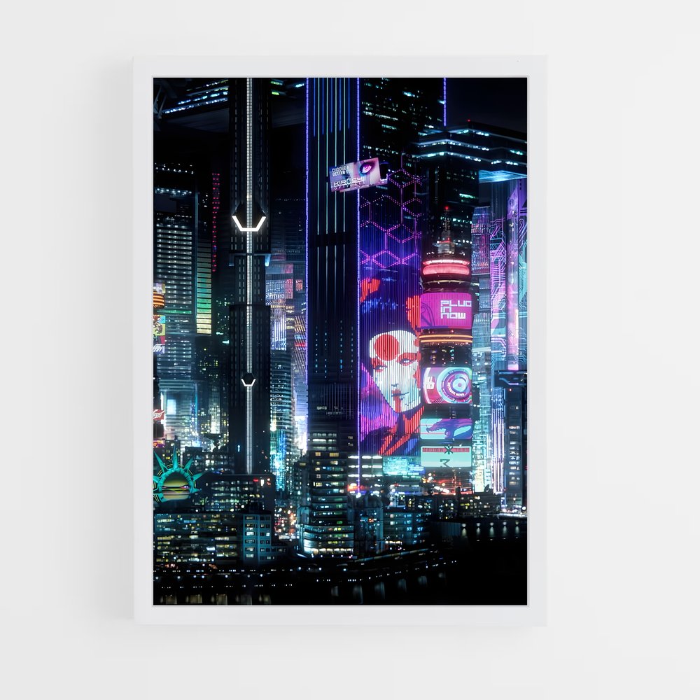 ap-cyberpunk-23 cadre Blanc