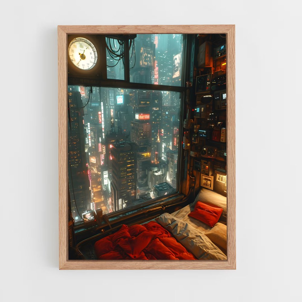 ap-cyberpunk-5 cadre Bois clair