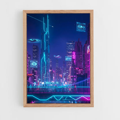 ap-cyberpunk-7 cadre Bois clair