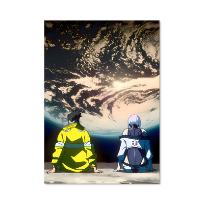 Poster Lune Cybernétique