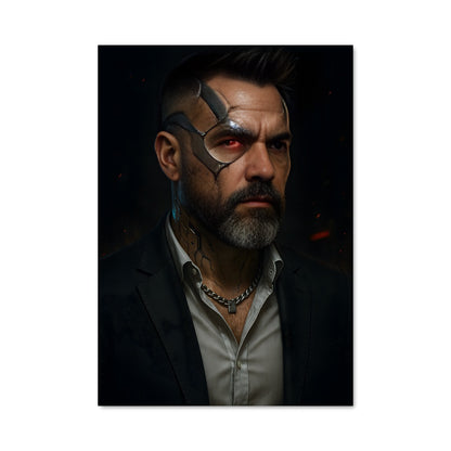 Poster Guerrier Masqué