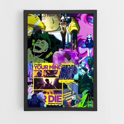 ap-cyberpunk edgerunners-10 cadre Noir