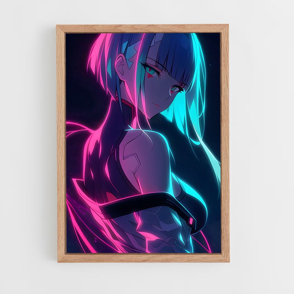 ap-cyberpunk edgerunners-4 cadre Bois clair