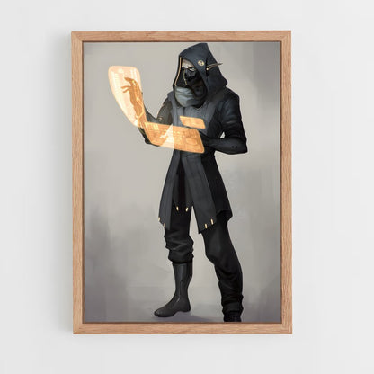 ap-cyberpunk fantasy-1 cadre Bois clair
