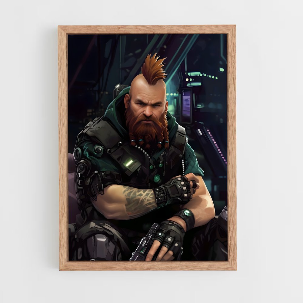 ap-cyberpunk fantasy-2 cadre Bois clair