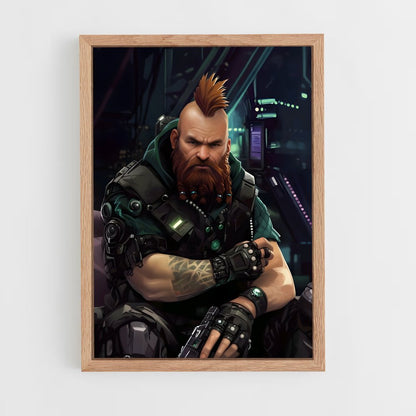 ap-cyberpunk fantasy-2 cadre Bois clair