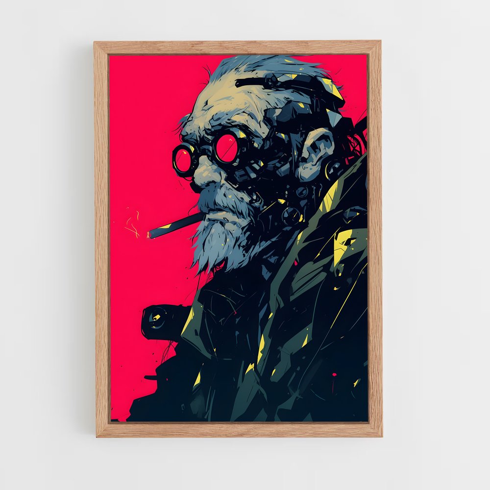 ap-cyberpunk fantasy-7 cadre Bois clair