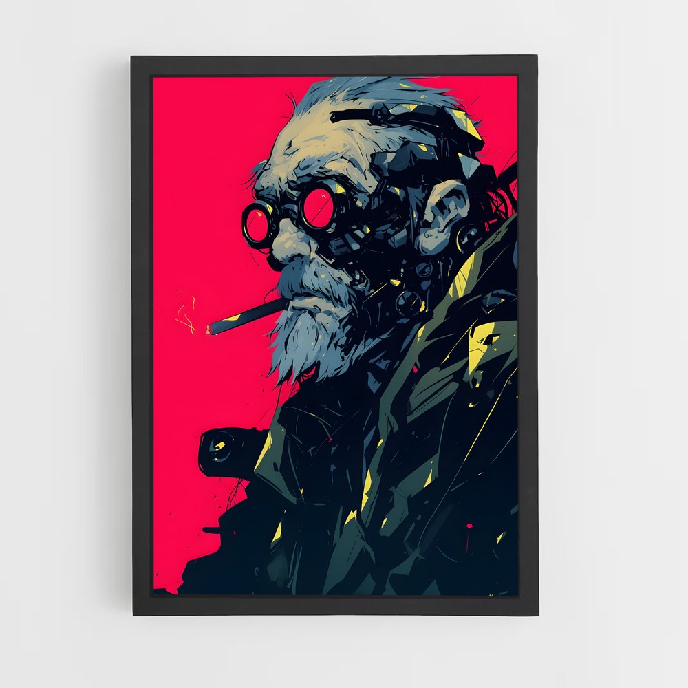 ap-cyberpunk fantasy-7 cadre Noir