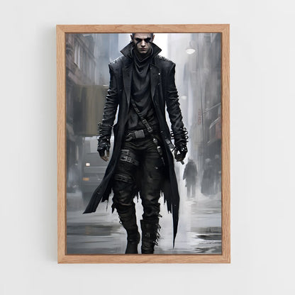 ap-cyberpunk fantasy-8 cadre Bois clair