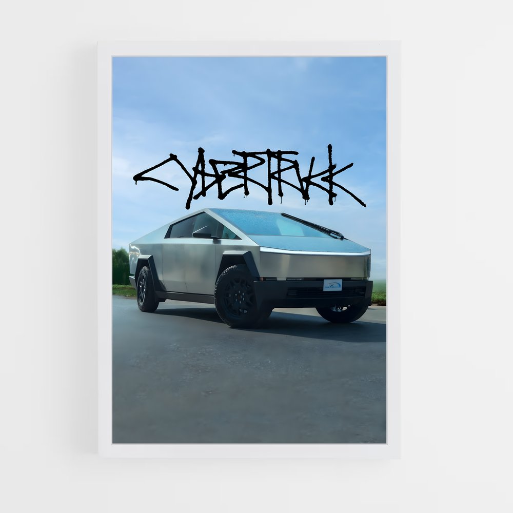 ap-cybertruck-8 cadre Blanc