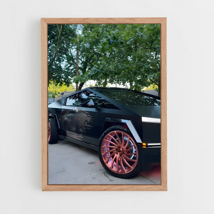 ap-cybertruck beast-2 cadre Bois clair