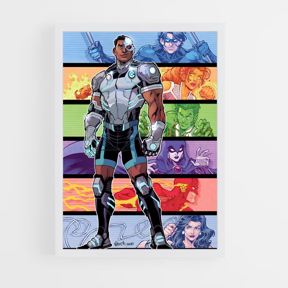 ap-cyborg-3 cadre Blanc