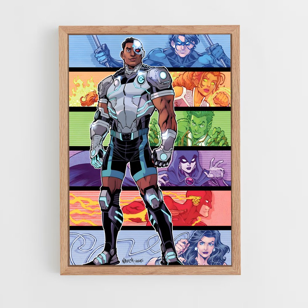 ap-cyborg-3 cadre Bois clair