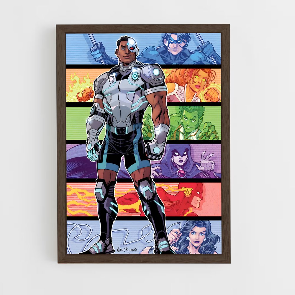 ap-cyborg-3 cadre Bois foncé