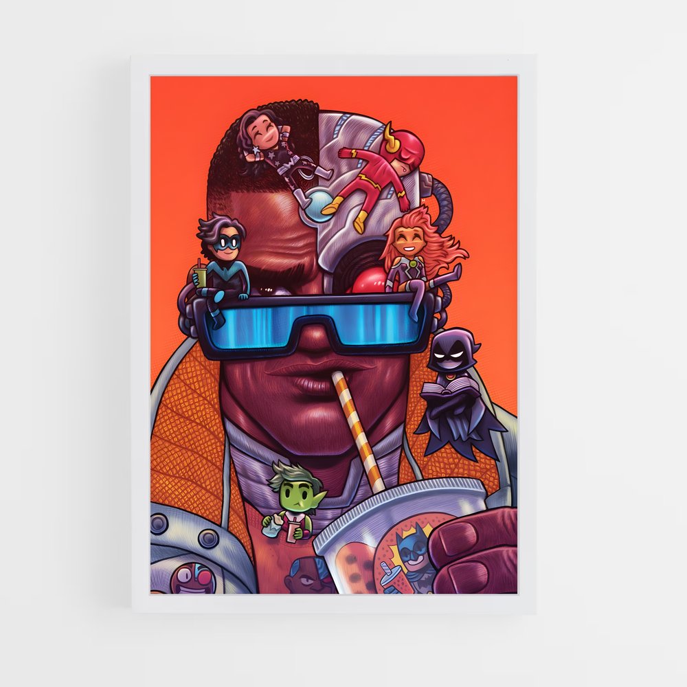 ap-cyborg-6 cadre Blanc