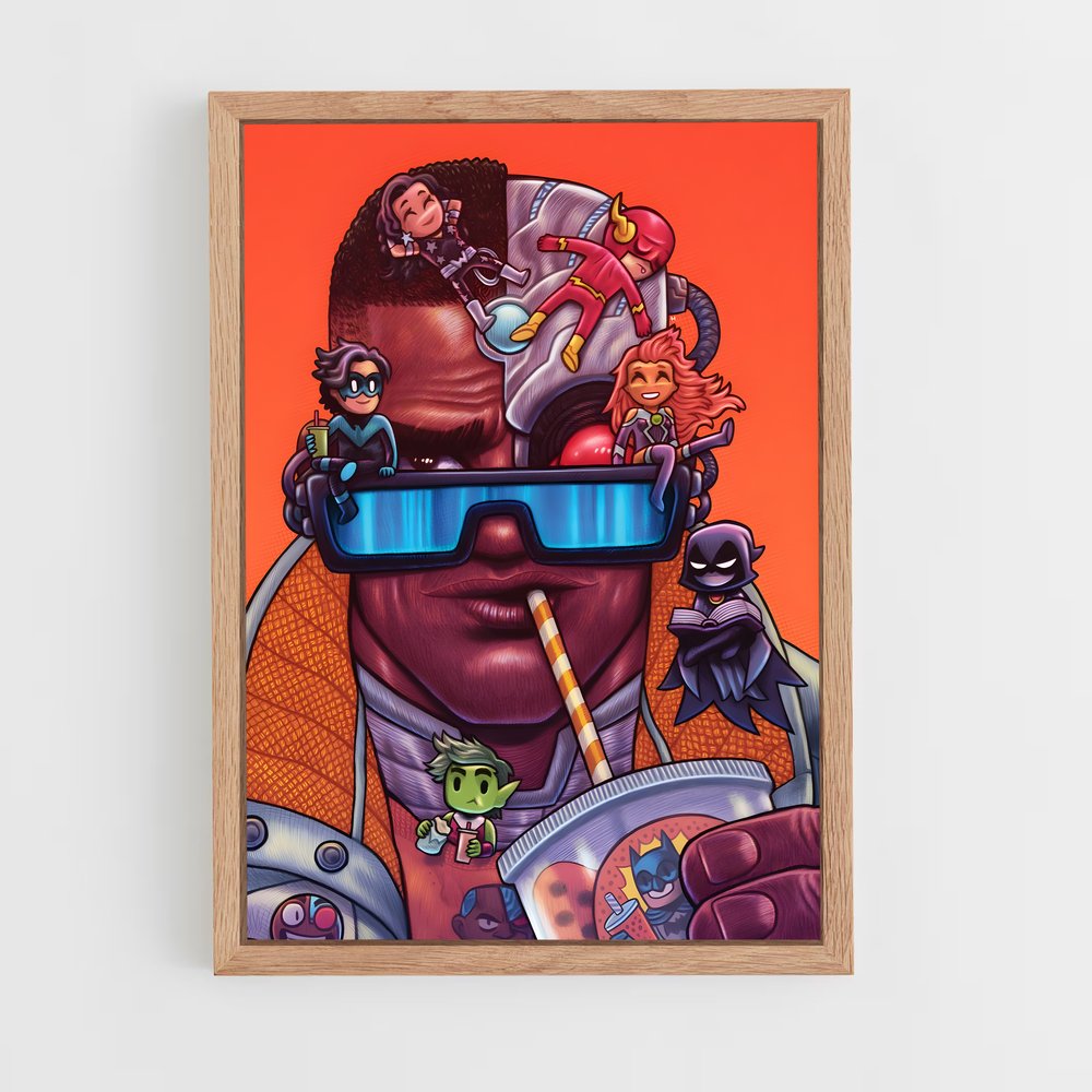 ap-cyborg-6 cadre Bois clair
