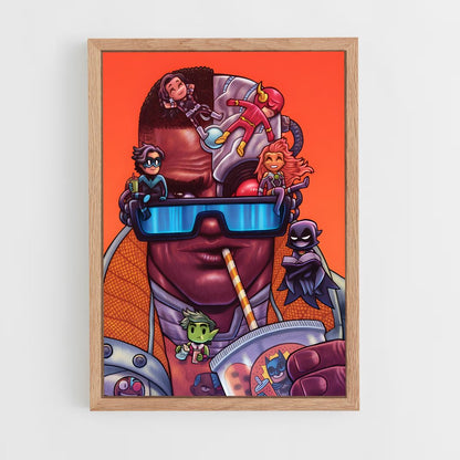 ap-cyborg-6 cadre Bois clair
