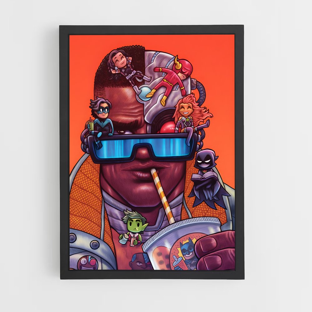 ap-cyborg-6 cadre Noir