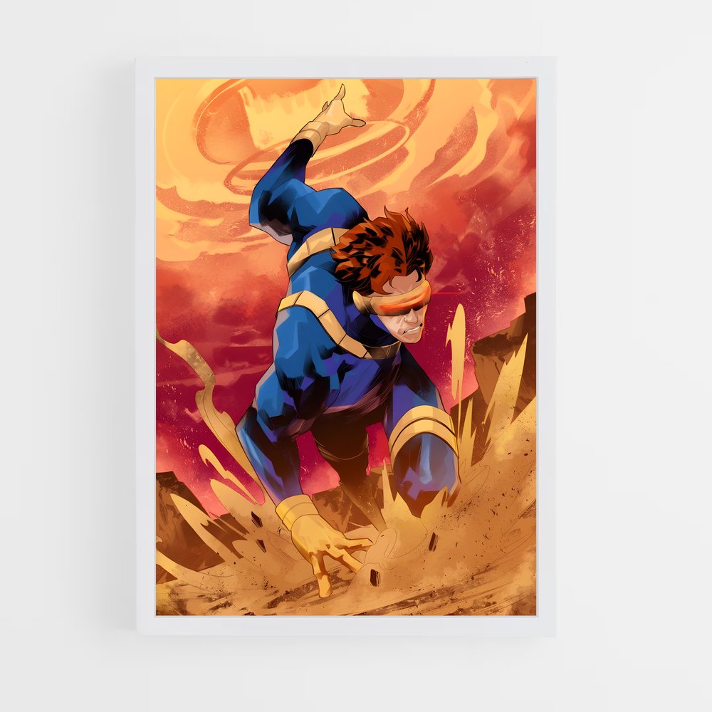ap-cyclops x-men-4 cadre Blanc