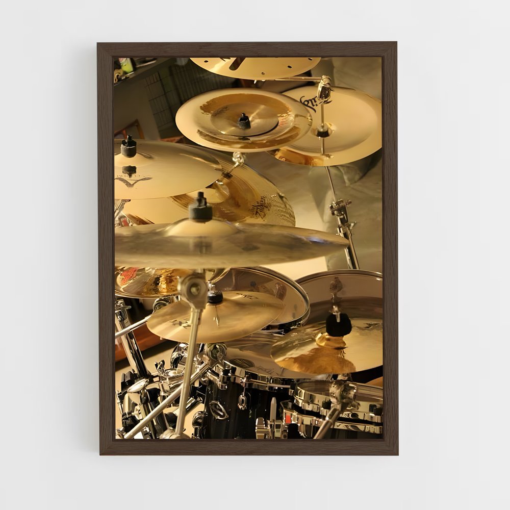 ap-cymbals-1 cadre Bois foncé