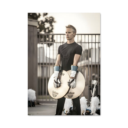 Poster Drum & Feathers