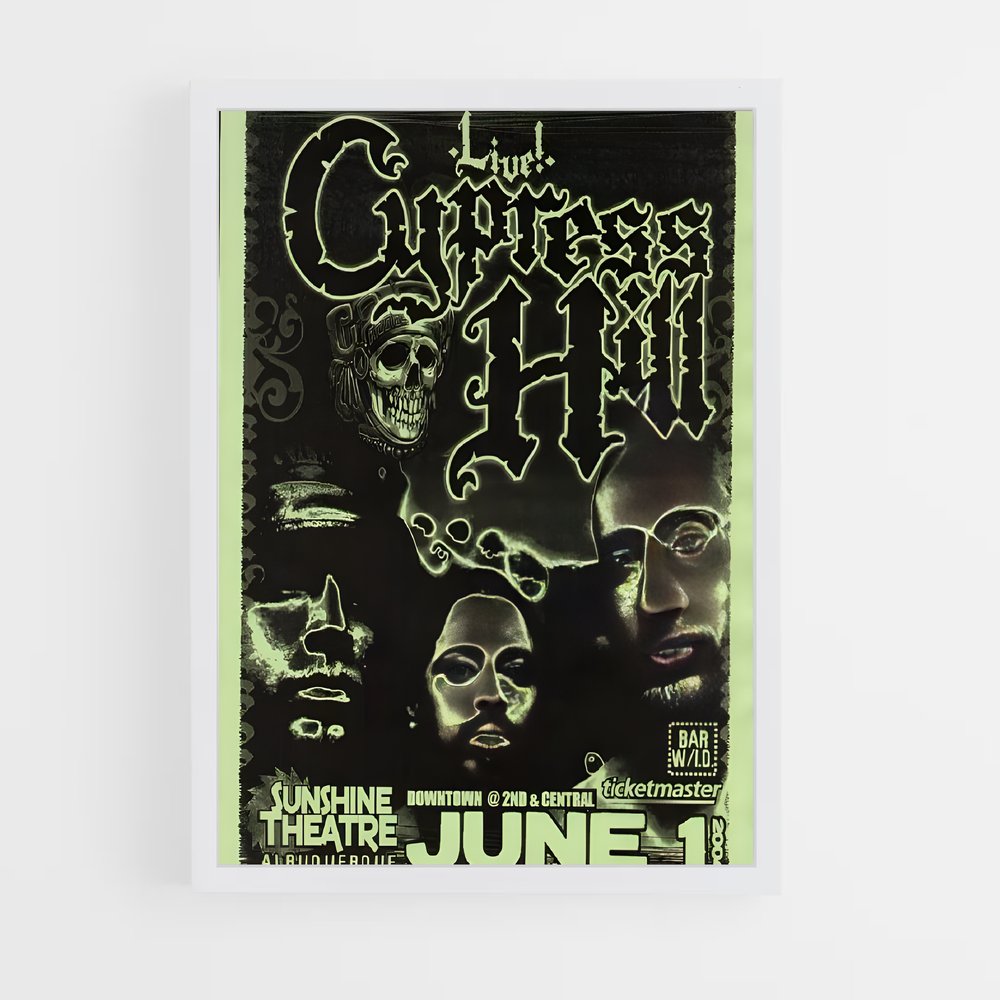 ap-cypress hill-1 cadre Blanc
