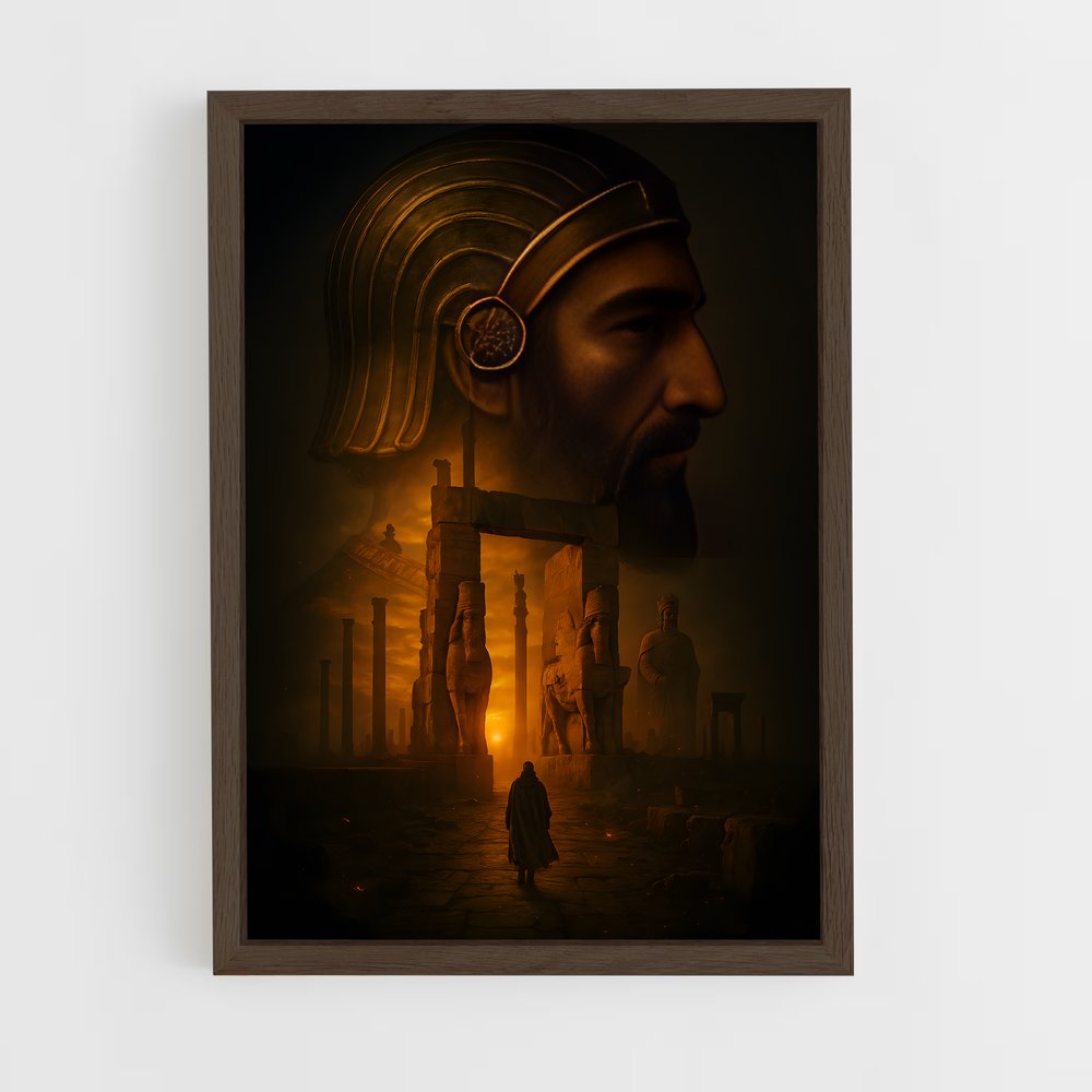 ap-cyrus the great-2 cadre Bois foncé