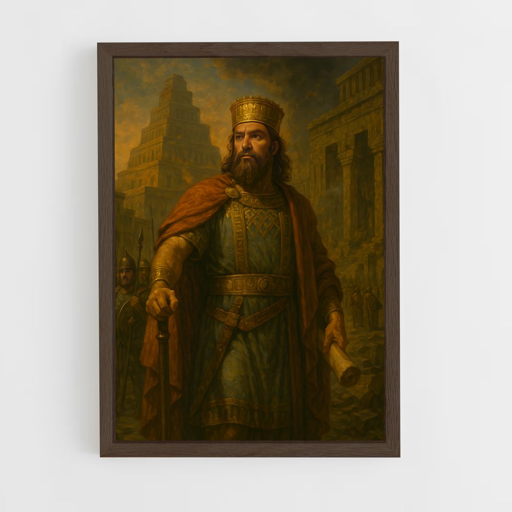 ap-cyrus the great-4 cadre Bois foncé